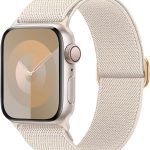 يو بيك اساور قابلة للتمدد متوافقة مع سوار ساعة ابل 40 ملم 38 ملم 41 ملم 42 ملم 44 ملم 45 ملم 46 ملم 49 ملم للنساء والرجال، اساور رياضية مرنة مقاومة للماء لساعة اي ووتش سلسلة 10 9 8 7 6 5 4 3 SE الترا