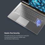 ⁦ايسر لابتوب سويفت اكس SFX14-41G-R1S6 كريتور بشاشة 14 انش FHD 100% sRGB ومعالج AMD رايزن 7 5800U وبطاقة رسومات انفيديا RTX 3050Ti وLPDDR4X 16GB وSSD 512GB وواي فاي 6 وكيبورد باضاءة خلفية وامازون اليكسا⁩ - الصورة ⁦8⁩