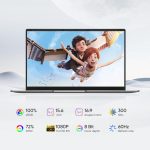 ⁦لابتوب 15.6 انش مع ذاكرة RAM 8GB وSSD 256GB وشاشة sRGB 100% ومعالج سيليرون N4000 (حتى 2.6GHz) نوت بوك ام اس اوفيس 2024 وواي فاي ثنائي النطاق وبلوتوث 4.2 وHDMI وويندوز 11 برو وعمر بطارية طويل من واي⁩ - الصورة ⁦3⁩