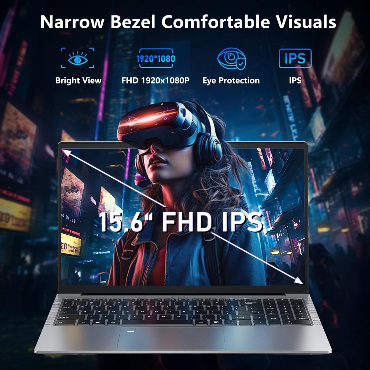 ⁦لابتوب العاب 15.6 انش 16GB RAM 1TB SSD من نياكون، معالج i9-11900H 8C/16T (حتى 4.9Ghz)، رسومات UHD، شاشة 15.6 انش FHD 1920×1080، واي فاي 6، بلوتوث 5.2، كيبورد باضاءة خلفية⁩ - الصورة ⁦5⁩