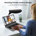 ⁦Exilapsire 14.1 inch Laptop Computer,Celeron Quad-Core Up to 2.2 GHz,4GB RAM and 320GB SSD,W11 Laptop Computers with FHD IPS,Slim and Lightweight Notebook,Work and Students laptops,Gray,WPS⁩ - الصورة ⁦2⁩