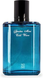 ⁦عطر سبيكترا ميني 041 كولد ويف او دي بارفان للرجال من هاي بيرفيوم - 55 مل⁩ - الصورة ⁦2⁩