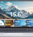لابتوب العاب 15.6 انش، معالج N95 (حتى 3.4GHz) شاشة 1920×1080 FHD IPS، لابتوب 16GB DDR4 512GB SSD، زاوية مفتوحة 180 درجة، بصمة الاصبع، كيبورد باضاءة خلفية، واي فاي لطلاب الاعمال