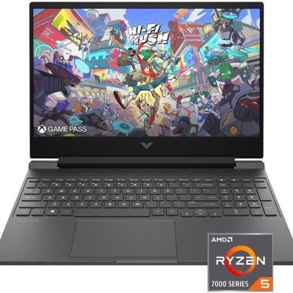 HP لابتوب العاب فيكتوس 15.6 انش FHD 144HZ | AMD رايزن 5-7535HS (افضل من i7-11800H) | AMD راديون RX 6550M | كيبورد باضاءة خلفية | 8GB RAM DDR5 | 512GB SSD | ويندوز 11 هوم | حزمة مع موزع USB 3.0