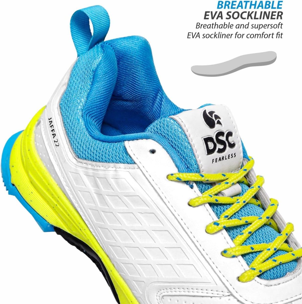 ⁦DSC Jaffa 22 Cricket Shoes for Men and Boys⁩ - الصورة ⁦4⁩