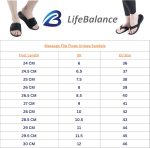 ⁦Lifebalance Plantar Fasciitis Feet Arch Support Slippers for Men | Reduce Foot & Heel Pain and Improve Posture | Mens Slippers⁩ - الصورة ⁦2⁩