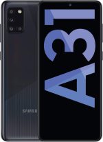 سامسونج جوال جالكسي A31 SM-A315F ثنائي شرائح الاتصال بذاكرة روم 128GB وذاكرة RAM 4GB غير مقفل من المصنع بتقنية 4G/LTE (لون اسود بريزم كراش) - اصدار عالمي