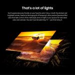 ⁦سامسونج تلفزيون ذكي نيو كيو ال اي دي، 55 بوصة، اسود تيتان، معالج كوانتوم عصبي 4K، تصميم نيو سليم، او تي اس، QA55QN85C - 2023 - اصدار عالمي⁩ - الصورة ⁦2⁩