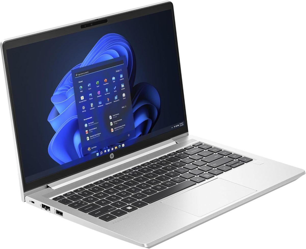 ⁦HP نوت بوك برو بوك 440 G10 - تصميم مفصل 177 درجة - انتل كور i5 i5-1334U / 1.3 جيجاهرتز - ويندوز 11 برو - بطاقة رسومات انتل ايريس اكس اي - ذاكرة RAM 16GB - 512GB SSD NVMe⁩ - الصورة ⁦3⁩