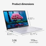 ⁦ايسر لابتوب سويفت اكس SFX14-41G-R1S6 كريتور بشاشة 14 انش FHD 100% sRGB ومعالج AMD رايزن 7 5800U وبطاقة رسومات انفيديا RTX 3050Ti وLPDDR4X 16GB وSSD 512GB وواي فاي 6 وكيبورد باضاءة خلفية وامازون اليكسا⁩ - الصورة ⁦9⁩