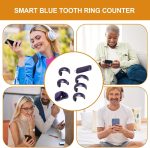 ⁦عداد خواتم - عداد رقمي لاسلكي محمول - 5 احجام، حلقة عد رقمية صغيرة مقاومة للماء للصلاة والمنزل والسفر⁩ - الصورة ⁦4⁩