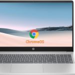 HP Chromebook 15.6" HD Flagship Laptop for Student Business, Quad-Core Intel N200 Processor, 8GB RAM, 320GB Storage (64GB eMMC + 256GB Card), Webcam, WiFi, Long Battery, Chrome OS+HubxcelAccessory