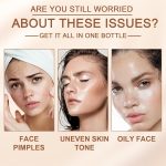 ⁦LBOYLOVE® Color Correcting CC Cream with SPF 25, Coverage Lightweight Foundation, Hydrating Serum, Even Skin Tone Makeup and Skin Care, Boost Radiance, Refine Skin Texture, Avoid Sun Damage (Light)⁩ - الصورة ⁦4⁩