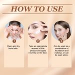 ⁦LBOYLOVE® Color Correcting CC Cream with SPF 25, Coverage Lightweight Foundation, Hydrating Serum, Even Skin Tone Makeup and Skin Care, Boost Radiance, Refine Skin Texture, Avoid Sun Damage (Light)⁩ - الصورة ⁦7⁩