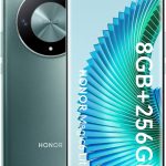 اونر موبايل ماجيك 6 لايت، هاتف ذكي 5G، 8GB+256GB، شاشة 6.75 انش مضادة للسقوط 120Hz، كاميرا خلفية ثلاثية 108MP، بطارية 5300mAh، ثنائي شرائح الاتصال، اندرويد 13، اخضر زمردي