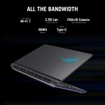 ⁦ASUS ROG Strix G16 (2025) Gaming Laptop, 16” ROG Nebula Display 16:10 2.5K 240Hz/3ms, NVIDIA® GeForce RTX™ 5060 GPU, Intel® Core™ Ultra 9 Processor 275HX, 16GB DDR5, 1TB SSD, Wi-Fi 7, Wind11 Home⁩ - الصورة ⁦6⁩