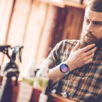 ⁦مجموعة اساور رياضية قابلة للتعديل من السيليكون الناعم قابلة للتعديل متوافقة مع ساعة سامسونج جالكسي 5/4 مقاس 40 ملم و44 ملم و5 برو 45 ملم وجالاكسي ووتش 4 كلاسيك 42 ملم و46 ملم للرجال والنساء، عبوة من 6⁩ - الصورة ⁦7⁩
