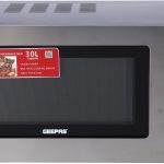 جيباس شواية GMO1897 - فرن ميكروويف رقمي - سعة 30 لتر - فرن 1500 واط مع قوائم طهي متعددة | اعادة التسخين واذابة الثلج والشواية | مثالي للشوي والتحميص والتسخين والمزيد