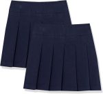 The Children's Place girls Pleated Skort Skort (pack of 2)