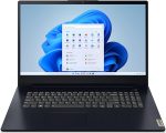 لينوفو لابتوب ايديا باد 3، شاشة 17.3 انش HD+ (1600 × 900)، معالج AMD رايزن 5 5500U، ذاكرة RAM DDR4 8GB، تخزين SSD 512GB، بطاقة رسومات AMD راديون 7، ويندوز 11 هوم، 82KV006RUS، ازرق ابيس