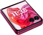 ⁦موتورولا رازر 50 الترا 5G، ذاكرة RAM 12GB+12GB، روم 512GB، سناب دراجون 8s الجيل الثالث، شاشة 6.9 + 4 انش، توربو باور 45 واط، اندرويد 14، زهري فاقع⁩ - الصورة ⁦5⁩