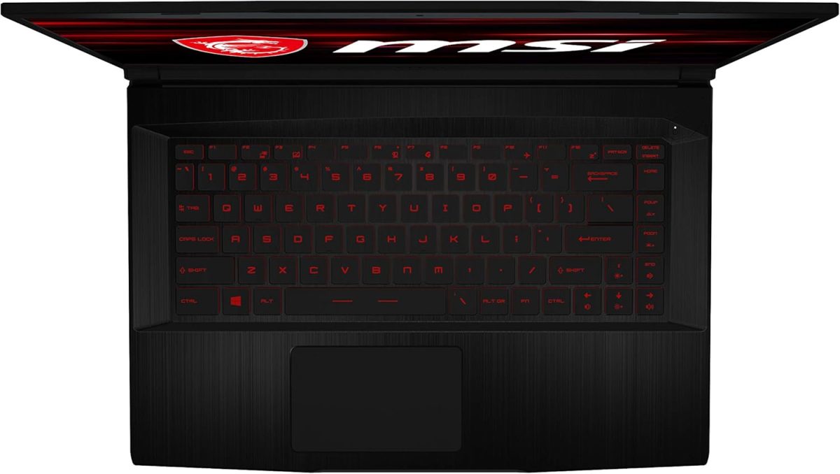 ⁦MSI لابتوب العاب GF63 رفيع 10SC-059UK FHD 60Hz 45% NTSC IPS-Level 15.6 انش (انتل i5-10300H، انفيديا جيفورس GTX1650 4GB، ذاكرة مستديمة 256GB PCIe جيل 3×4 SSD، 8GB RAM، واي فاي 6، 51 Whr) اسود⁩ - الصورة ⁦20⁩