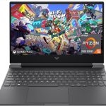 HP لابتوب العاب فيكتس 15.6 انش 144Hz FHD، AMD رايزن 5 7535HS، 32GB DDR5 RAM، 1TB SSD، AMD راديون RX 6550M، بيتس RTX 2050، كيبورد باضاءة خلفية، ويندوز 11 برو، فضي ميكا