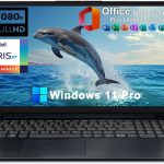 لينوفو لابتوب ايديا باد 1 15.6 انش FHD للاعمال [ويندوز 11 برو S]، الجيل 12 انتل 10 كور i5-1235U، 40GB RAM، 1TB SSD، بطاقة رسومات ايرس Xe، رخصة مكتب مدى الحياة، كاميرا خصوصية، قارئ بطاقة SD، بطارية