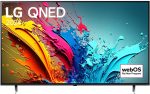 LG تلفزيون ذكي QNED86 بدقة 4K مقاس 86 بوصة بتقنية الذكاء الاصطناعي ماجيك بخاصية HDR 10 ويب او اس 24 2024، اسود