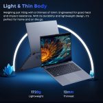 ⁦تشو وي لابتوب جيمي بوك بلس 15.6 انش، 512GB SSD 16GB LPDDR5، انتل N100 (حتى 3.4GHz، TDP 15W)، ويندوز 11، 1TB SSD اكسبند، IPS FHD 1920×1080، HDMI، واي فاي 6، بلوتوث 5.2، USB 3.0، كاميرا ويب⁩ - الصورة ⁦6⁩