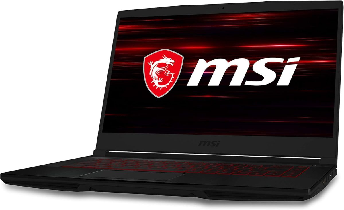 ⁦MSI لابتوب العاب GF63 رفيع 10SC-059UK FHD 60Hz 45% NTSC IPS-Level 15.6 انش (انتل i5-10300H، انفيديا جيفورس GTX1650 4GB، ذاكرة مستديمة 256GB PCIe جيل 3×4 SSD، 8GB RAM، واي فاي 6، 51 Whr) اسود⁩ - الصورة ⁦18⁩
