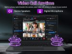 ⁦لابتوب 32GB RAM مع 1TB NVMe SSD، معالج انتل N150 رباعي النواة (حتى 3.6GHz)، شاشة 15.6 انش FHD IPS، بطارية 8000mAh، كيبورد باضاءة خلفية، كاميرا ويب للخصوصية، فتح بصمة الاصبع، ويندوز 11 برو⁩ - الصورة ⁦4⁩