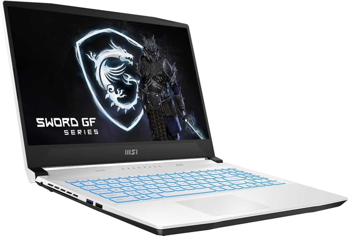 ⁦MSI لابتوب العاب سورد 15 15.6 انش 144Hz FHD، انتل i7-12650H 10 كور، انفيديا جيفورس RTX3060 6GB، 32GB DDR4 1TB NVMe SSD، واي فاي 6، نوع C، HDMI، RJ-45، كيبورد باضاءة خلفية، ويندوز 11 برو⁩ - الصورة ⁦2⁩