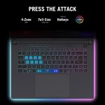 ⁦ASUS ROG Strix G16 (2025) Gaming Laptop, 16” ROG Nebula Display 16:10 2.5K 240Hz/3ms, NVIDIA® GeForce RTX™ 5060 GPU, Intel® Core™ Ultra 9 Processor 275HX, 16GB DDR5, 1TB SSD, Wi-Fi 7, Wind11 Home⁩ - الصورة ⁦8⁩