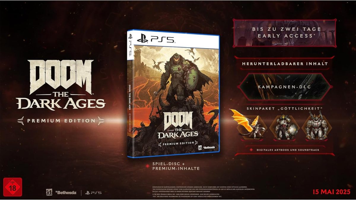 ⁦DOOM: The Dark Ages - Premium Edition | PlayStation 5⁩ - الصورة ⁦3⁩