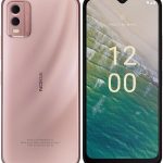 نوكيا هاتف ذكي C32 بذاكرة RAM افتراضية سعة 6 جيجابايت + 6 جيجابايت وذاكرة تخزين 128 جيجابايت، لون زهري