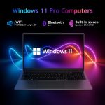 ⁦لابتوب اعمال 16 انش، معالج AMD رايزن 3 3250U، 8GB RAM 512GB SSD، فتح بصمة الاصبع، كيبورد باضاءة خلفية، شاشة FHD، لابتوب تقليدي للعمل والمكتب والطلاب والالعاب (8GB | 512GB)⁩ - الصورة ⁦4⁩