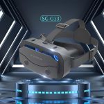 ⁦نظارات الواقع الافتراضي ثلاثية الابعاد للهواتف الذكية من ازوني، متوافقة مع اي او اس، للتلفزيون والعاب الفيديو⁩ - الصورة ⁦5⁩
