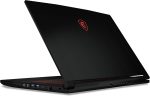 ⁦MSI لابتوب العاب GF63 رفيع 10SC-059UK FHD 60Hz 45% NTSC IPS-Level 15.6 انش (انتل i5-10300H، انفيديا جيفورس GTX1650 4GB، ذاكرة مستديمة 256GB PCIe جيل 3×4 SSD، 8GB RAM، واي فاي 6، 51 Whr) اسود⁩ - الصورة ⁦7⁩