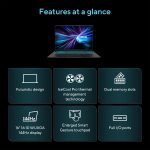 ⁦اسس لابتوب العاب V16، شاشة 16 انش WUXGA 144Hz، معالج انتل كور 7 240H، انفيديا جيفورس RTX 3050، ذاكرة 16GB، تخزين 512GB، ويندوز 11، اسود مات، V3607VJ-DS76⁩ - الصورة ⁦2⁩