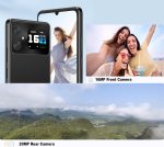 ⁦كوبت جوال A20 اندرويد 14 بشاشة مزدوجة 6.745 انش HD+IPS، معالج ثماني النواة، ذاكرة RAM 4GB + ذاكرة روم 128GB، كاميرا 48MP+16MP، بطارية 5100mAh، واي فاي ثنائي شرائح الاتصال شبكة 4G - اسود⁩ - الصورة ⁦3⁩