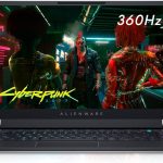 الينوير لابتوب العاب X15R1، شاشة 15.6 انش FHD (1920x1080) 360Hz 1 مللي ثانية، معالج انتل كور i7-11800H، ذاكرة RAM DDR4 16GB، SSD 1TB، انفيديا جيفورس RTX 3070 DDR6، ويندوز 11 هوم، ضوء القمر