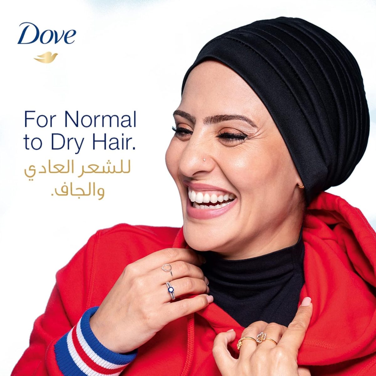 ⁦دوف بلسم للشعر المعالج باللون، حماية اللون، عناية مغذية للحصول على لون نابض بالحياة يدوم طويلا، 350 مل⁩ - الصورة ⁦3⁩