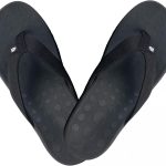 شبشب لتقويم العظام من لايف بالانس - شبشب فليب فلوب لالتهاب اللفافة الاخمصية والقدم المسطحة - دعم قوس القدم للرجال والنساء - شباشب مريحة (اسود، نظام مقاسات احذية EU للبالغين، ارقام، مقاس M، 42)