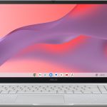 اسس لابتوب كروم بوك CX15، شاشة 15.6 انش FHD مضادة للتوهج، معالج انتل سيليرون N4500، تخزين 128GB، ذاكرة RAM 8GB، كروم او اس، رمادي نقي، CX1505CKA-AS88F-PG