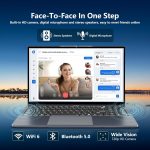 ⁦لابتوب العاب 16 انش i5 حتى 3.60GHZ، شاشة HD 1920×1200، 16GB RAM 1TB SSD، واي فاي 5، كاميرا ويب، BT5.0، منفذ HDMI صغير، ار جيه 45، كيبورد باضاءة خلفية، كمبيوتر العاب⁩ - الصورة ⁦6⁩
