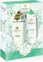 مجموعة هدايا عطر امبريال جاسمين من ياردلي، رائحة وورد وياسمين وزهر البرتقال، عطر او دي تواليت 125 مل + بخاخ معطر للجسم 150 مل