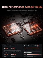 ⁦لابتوب كايجر 2025 بمعالج AMD رايزن 7 6800H (8C/16T، حتى 4.7GHz)، 16GB DDR5 512GB NVMe SSD، شاشة 16 انش FHD، واي فاي 6، كيبورد باضاءة خلفية⁩ - الصورة ⁦2⁩