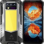 جوال متين WP100 تيتان 5G من اوكيتيل، 6.8 انش 120 هرتز 33000 ميلي امبير في الساعة، وظيفة عرض كبيرة للجوال (16GB+512GB ان اف سي)