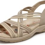 صندل مرن بتصميم نحيل قابل للتمدد للنساء من سكيتشرز